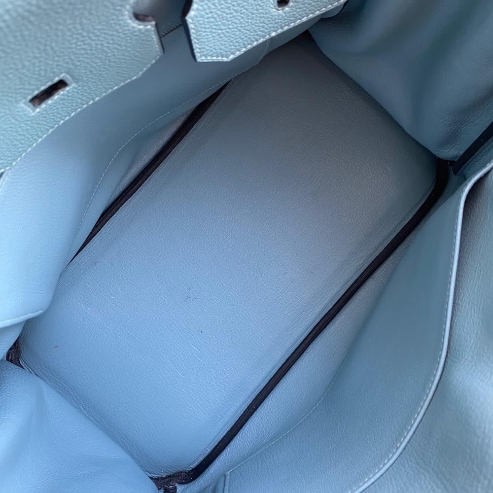 Hermès Birkin 35 Bleu Ciel - Picture 11 of 16
